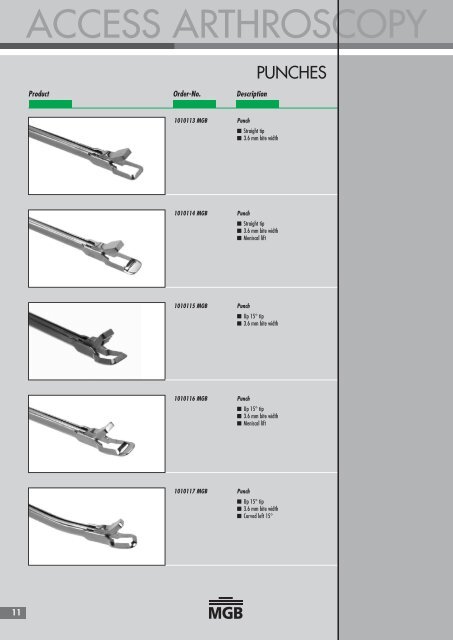 MGB Arthroscopy - Liamed