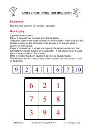Criss Cross Calculator subtraction - MathSphere