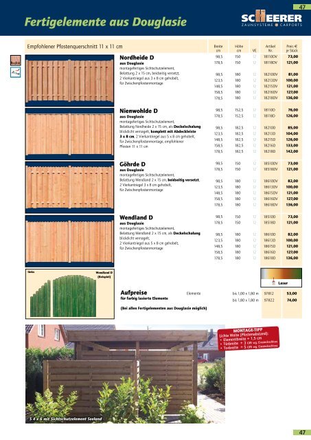 Carports - Scheerer