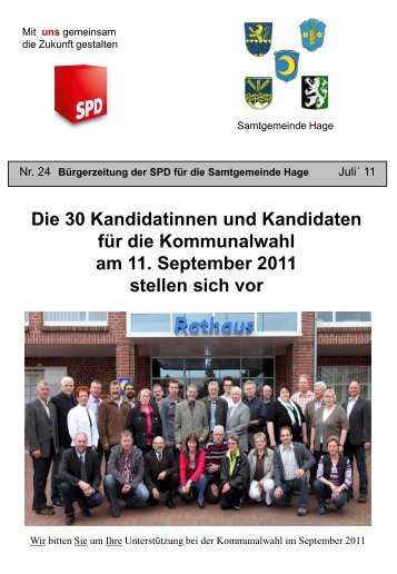30 Kandidatinnen und Kandidaten stellen - SPD ...
