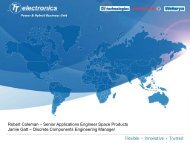 Lightweight and Compact Solutions for Nano & Micro Satellites