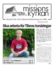 SMU - Missionskyrkan Tibro