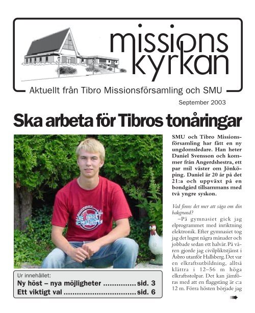 SMU - Missionskyrkan Tibro