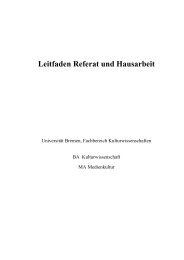 Leitfaden Referat und Hausarbeit - Institut fÃ¼r Ethnologie und ...