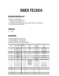 RIDER TECNICO - LaPlataforma