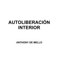 Anthony de mello - autoliberacion interior
