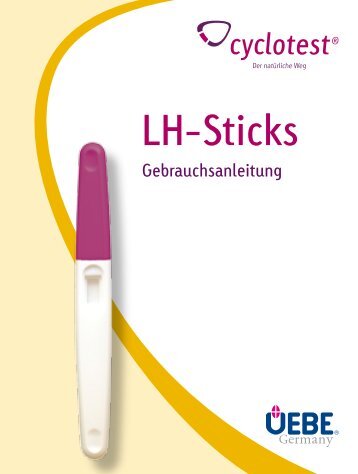 Anleitung der cyclotest LH-Sticks als gratis Download herunterladen