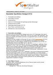 2012-02-06 Newsletter 01/12 - Sportkultur Stuttgart