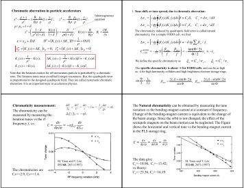 Chromatic Aberration and  Correction