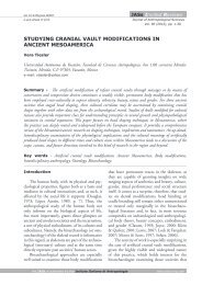 studying cranial vault modifications in ancient ... - Isita-org.com