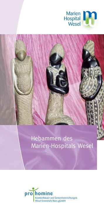 Hebammen des Marien-Hospitals Wesel - Marien-Hospital Wesel