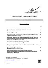 Amtsblatt für den Landkreis Schwandorf