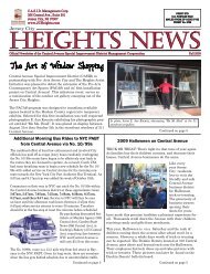 Fall 2009 Heights News (PDF) - Central Avenue Special ...