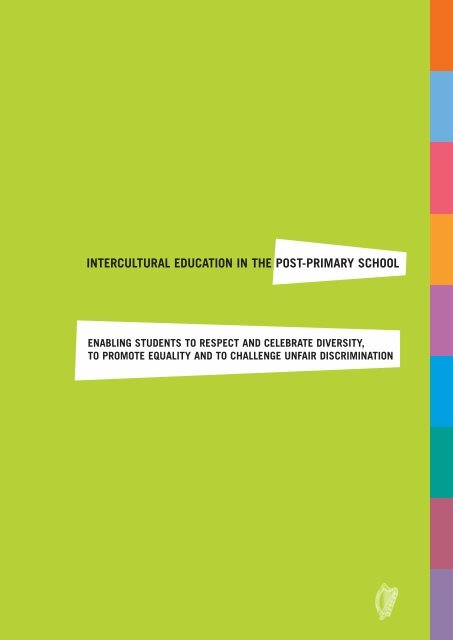 Intercultural Education in the Post-Primary School - National Council ...