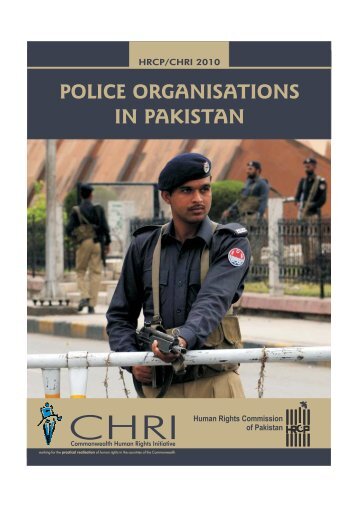 Police Organisations in Pakistan - Commonwealth Human Rights ...