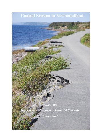 Coastal Erosion in Newfoundland Report 2011 - COINAtlantic