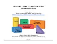 preschool curriculum review rubric and planning tool - Kaplanco.com