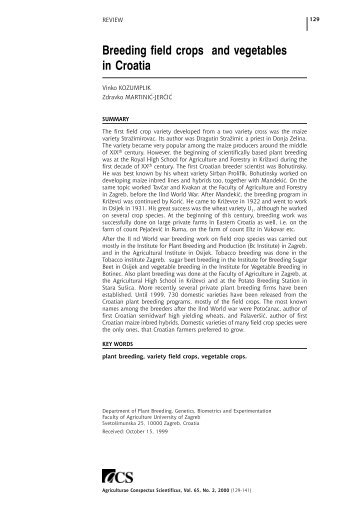Full text - Agronomski fakultet