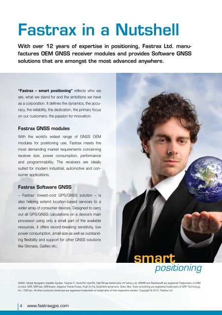 Fastrax Product Leaflet