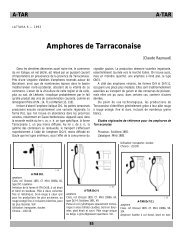 Amphores de Tarraconaise - Lattara.net