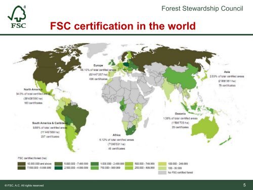 Progress of FSC certification in the Congo Basin Elie ... - WWF