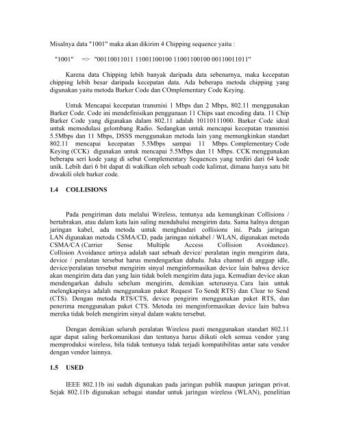 IEEE 802.11b - Teknik Elektro UGM