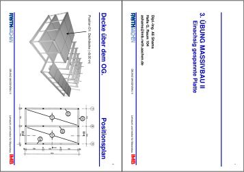 03_mb2_uebung_Einachsig gespannte Platte