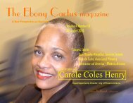 Carole Coles Henry - The Ebony Cactus