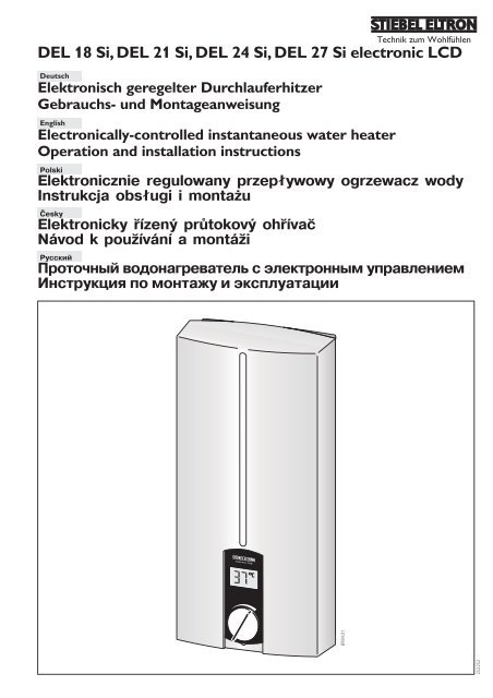 SRC C digital Temperaturregler von STIEBEL ELTRON