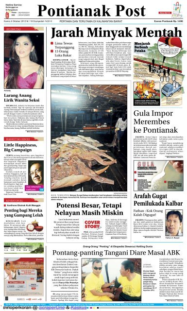 Pontianak Post Scraperone