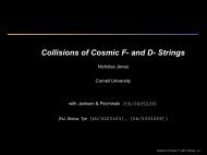 Collisions of Cosmic F- and D- Strings