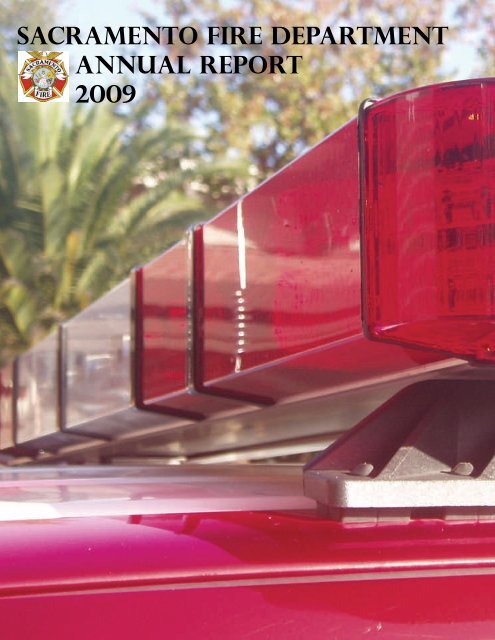 Sacramento fire department Annual report 2009