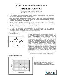 Atrazine ELISA Kit - Abraxis