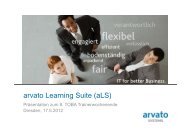 arvato Learning Suite (aLS) -  TOBA Team eV