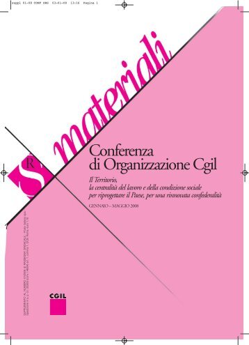 Tesi - Conferenza d'Organizzazione - CGIL Funzione Pubblica ...