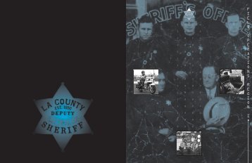 detective division los angeles county sheriff's department