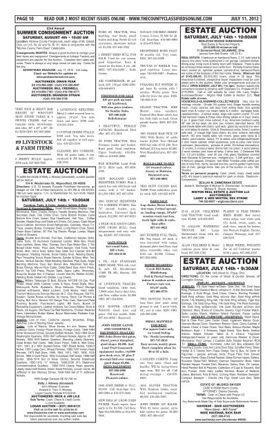 HAVE FUN AT THE FAIR! - The County Classifieds Online