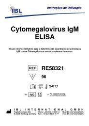 Cytomegalovirus IgM ELISA - IBL international