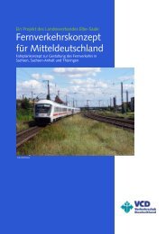 Fernverkehrskonzept für Mitteldeutschland - VCD-Landesverband ...