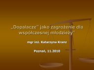 âDopalaczeâ jako zagroÅ¼enie dla wspÃ³Åczesnej mÅodzieÅ¼yâ