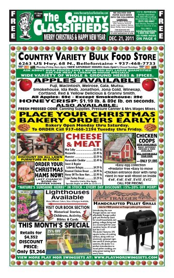 country variety bulk food store - The County Classifieds Online
