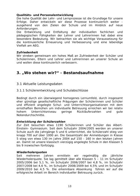 Schulprogramm (Download) - Albert Einstein Gymnasium