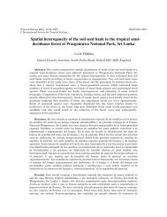 Spatial heterogeneity of the soil seed bank in the tropical semi ...