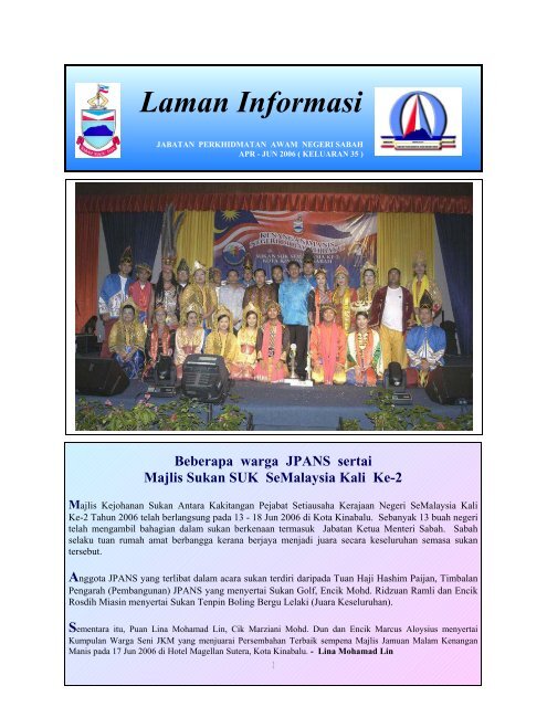 Word Pro - Laman Informasi Keluaran 35 Sariwan - Sabah