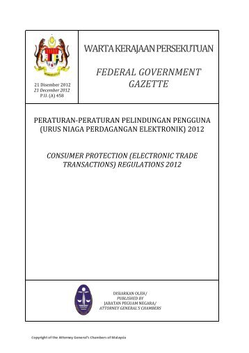 consumer protection (electronic trade transactions) regulations 2012