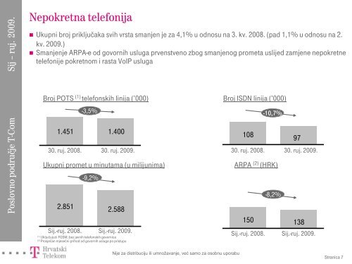 Prezentacija - T-Hrvatski Telekom