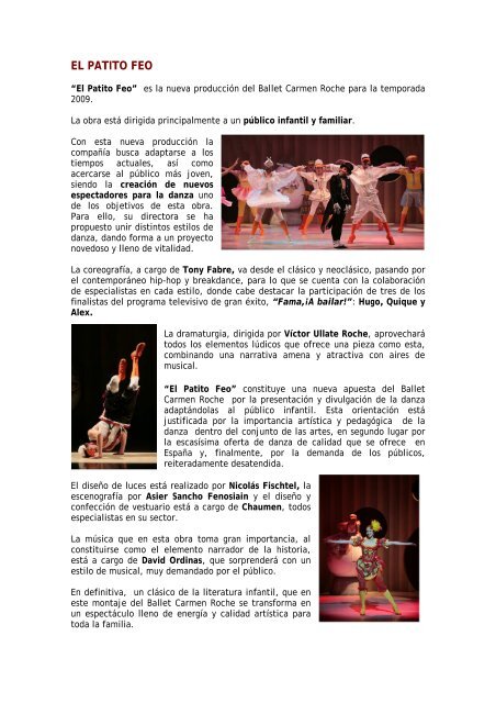 Descargar - Ballet Carmen Roche