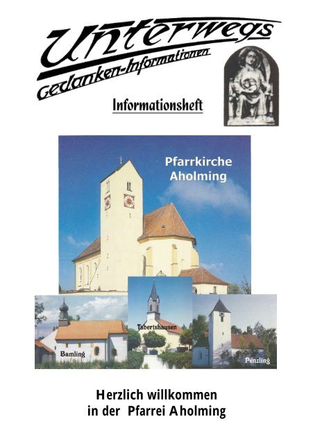 Herzlich Willkommen In Der Pfarrei Aholming