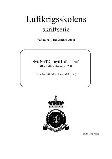 Luftkrigsskolens - HÃ¸gskolene i Forsvaret
