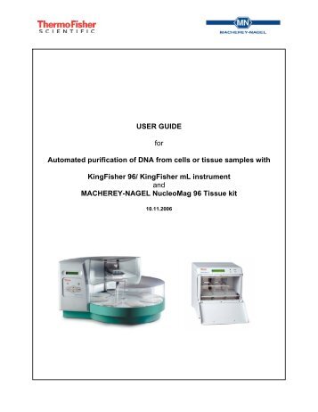 Automated purification with KingFisher ... - Macherey Nagel